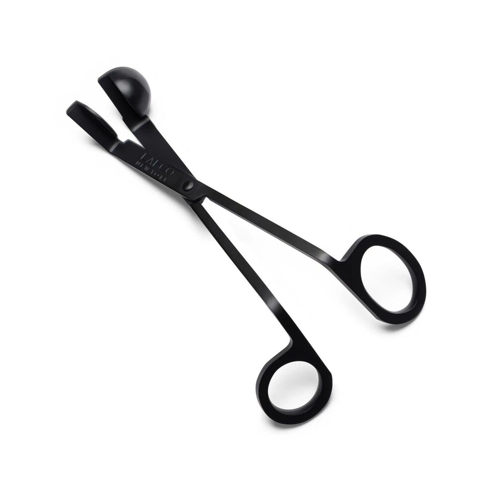 Trimmer & Snuffer - Use on Burning or Extinguished Wicks - Enameled Stainless...
